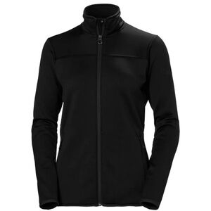 HELLY HANSEN WOMEN'S ALPHELIA ZERO FLEECE BLACK JACKET